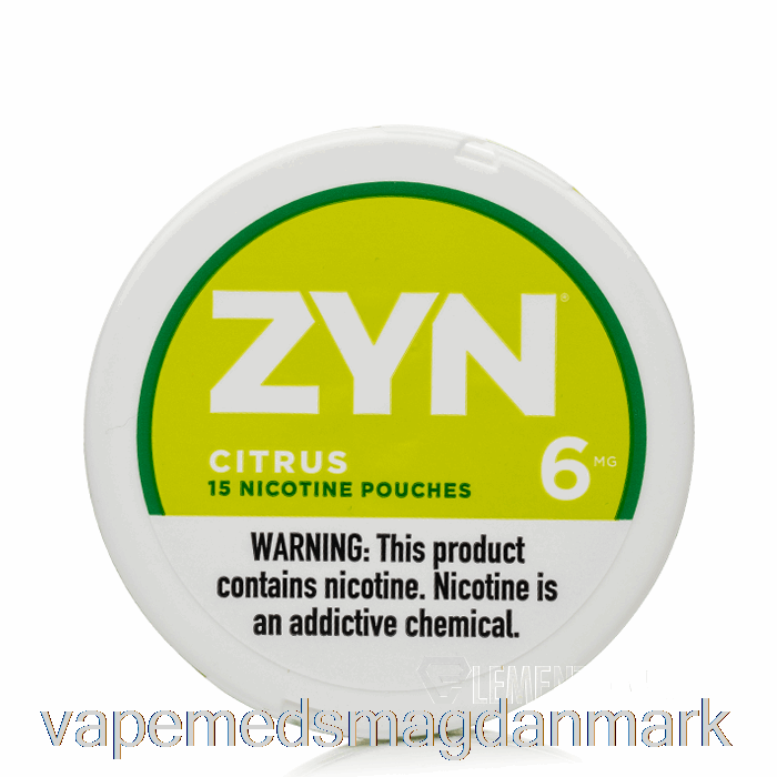 Vape Væskezyn Nikotin Poser - Citrus 6mg